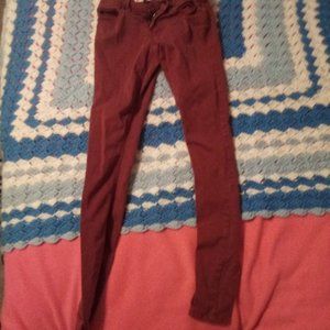 Red Skinny Jeans